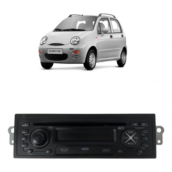 Som Rádio Cd Player Chery Qq 2011 2012 2013 2014