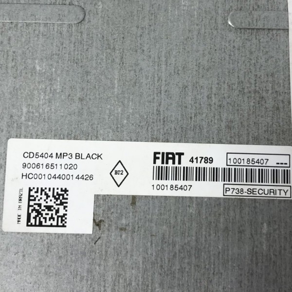 Rádio Cd Player Fiat Doblo 2011 2012 2013 C/detalhe