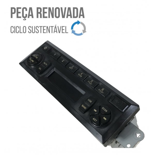 Rádio Cd Player Multimídia Chery Qq 2017 2018 2019 Detalhe