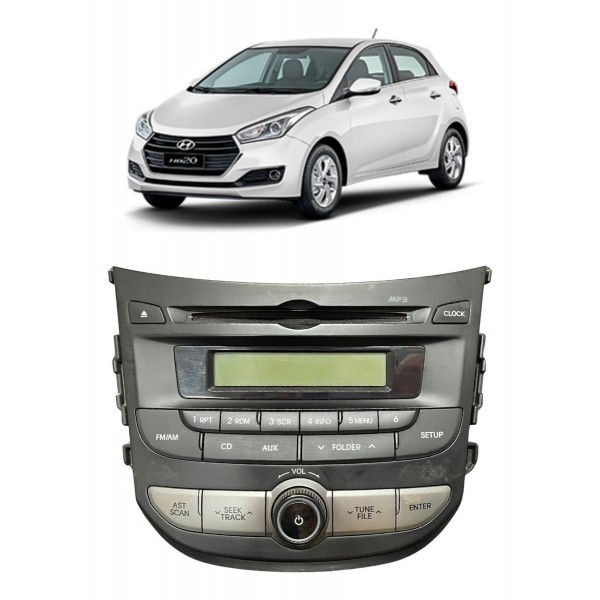 Rádio Cd Player Mp3 Hyundai Hb20 2012 2013 2014 2015 2016