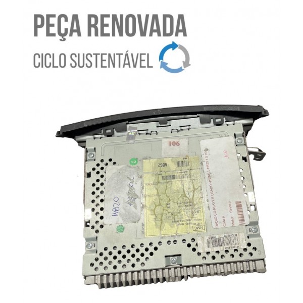 Rádio Cd Player Mp3 Hyundai Hb20 2012 2013 2014 2015 2016