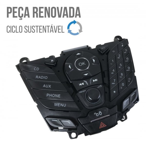 Comando Central Mídia Ford Ecosport Focus Fiesta 2015 2016