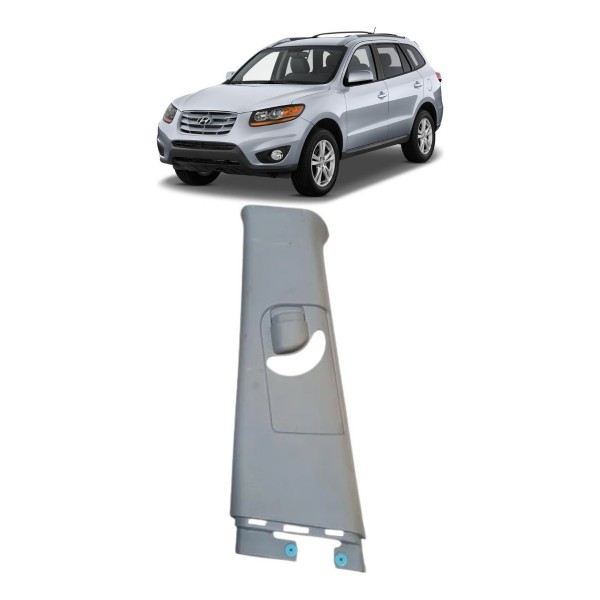 Acabamento Coluna Central Esquerdo Santa Fé 2010 2011 2012