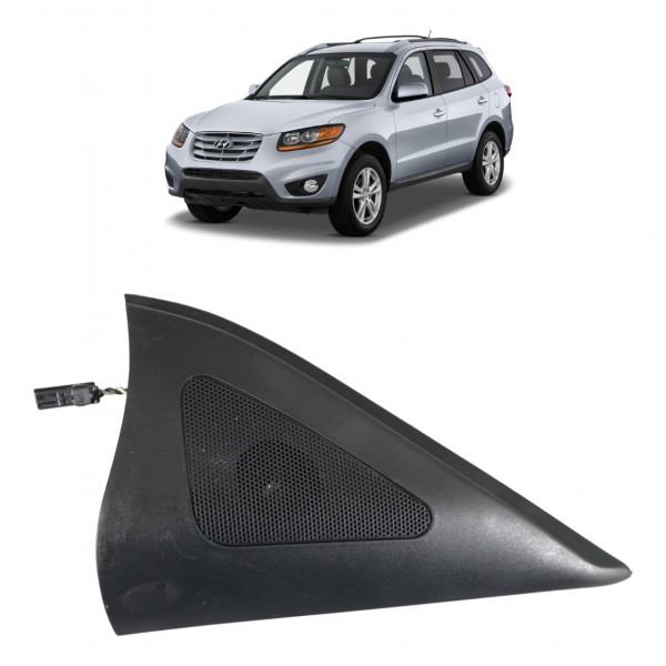 Moldura Interna Retrovisor Direito Santa Fe 2010 2011 2012