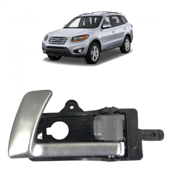 Maçaneta Interna Traseira Esquerda Santa Fe 2010 2011 2012