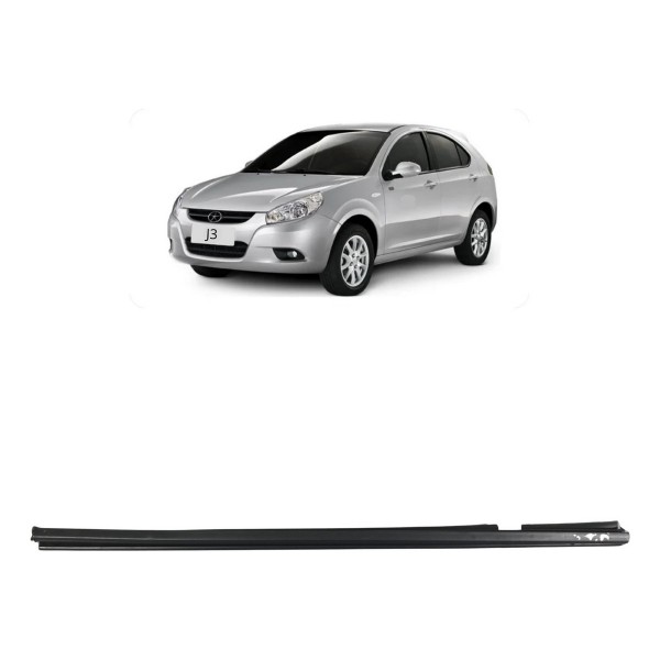 Pestana Interna Traseira Direita Jac J3 2011 2012 2013 2014