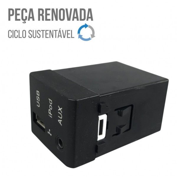 Entrada Usb Aux Hyundai Santa Fé 2010 2011 2012