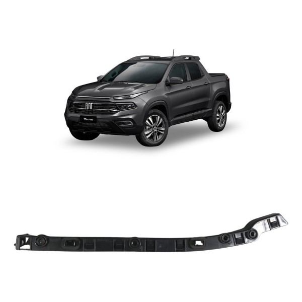 Guia Parachoque Traseiro Direito Fiat Toro 2021 2022 2023