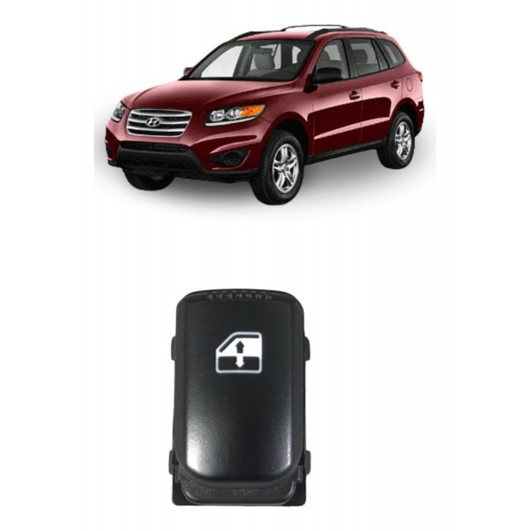 Botão Vidro Elétrico Hyundai Santa Fe 2009 2010 2011 2012