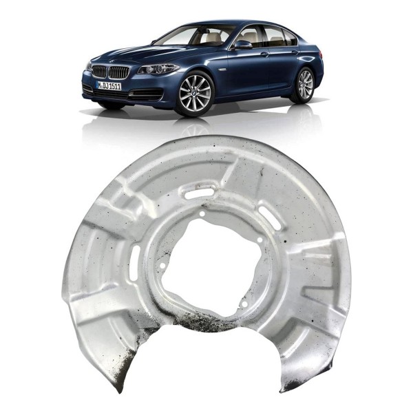 Espelho Disco Traseiro Direito Bmw Serie 5 528i 2012 13 2014