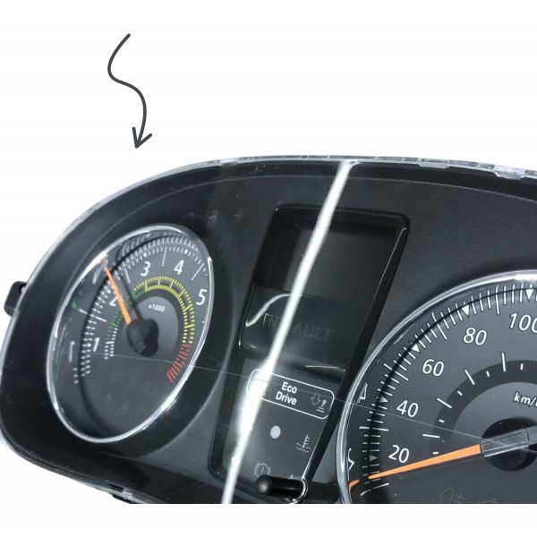 Painel Instrumentos Renault Clio Logan Sandero 2015 Detalhe