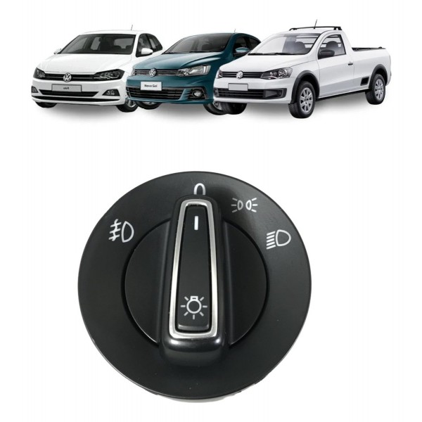 Comando Farol Vw Gol Saveiro Polo Golf  G5 G7 Parati 2006