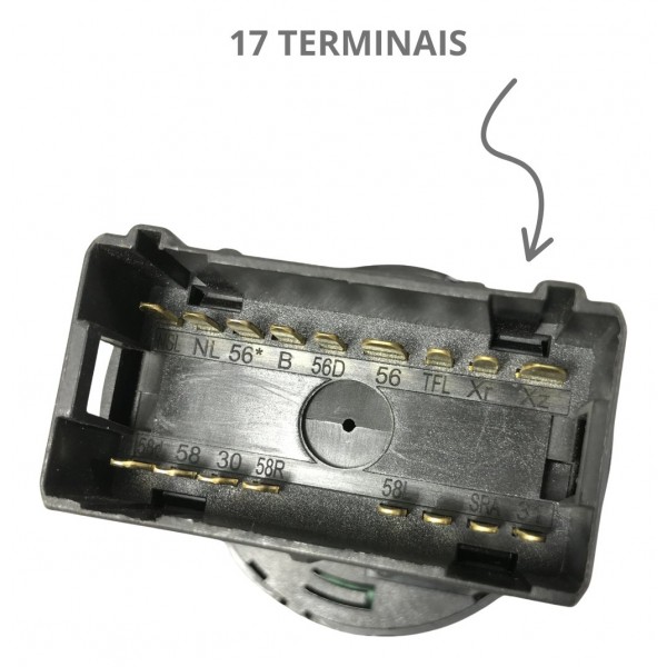 Comando Farol Vw Gol Saveiro Polo Golf  G5 G7 Parati 2006