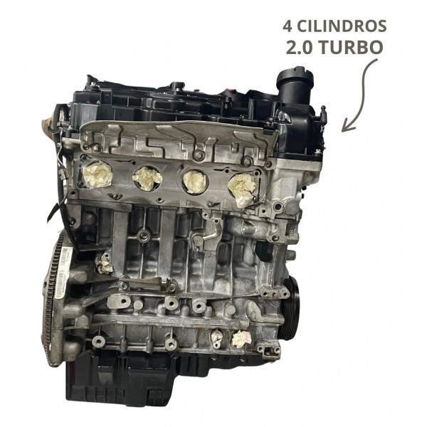 Motor Parcial Bmw 5 528i 2.0 16v Twin Turbo 2012 2013 2014