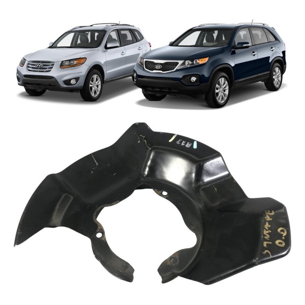 Espelho Freio Dianteiro Direito Santa Fé Kia Sorento 2012