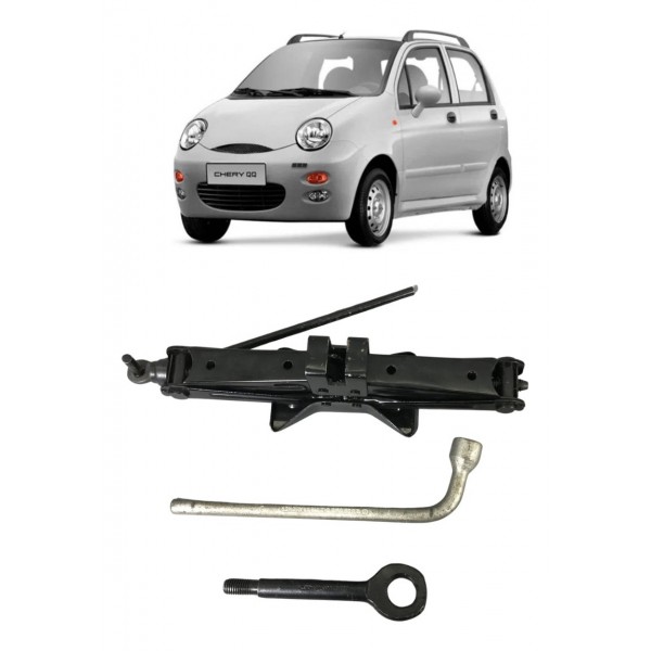 Kit Chave Roda Macaco Chery Qq 2011 2012 2013 2014