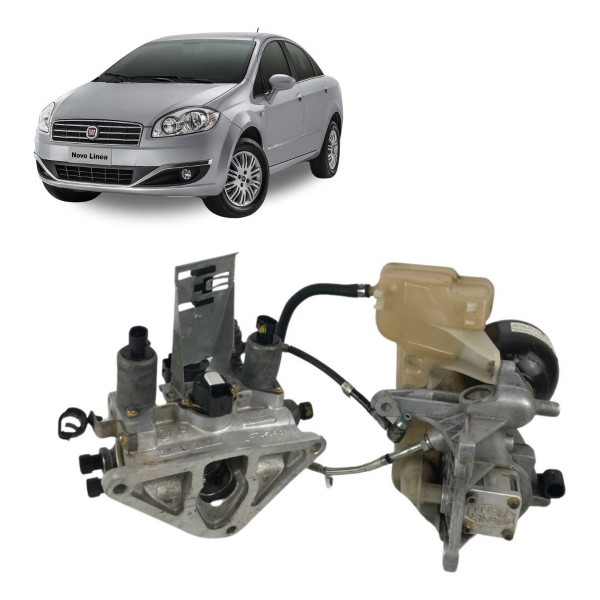 Conjunto Robo Cambio Dualogic Fiat Linea 1.9 16v 2009 2010