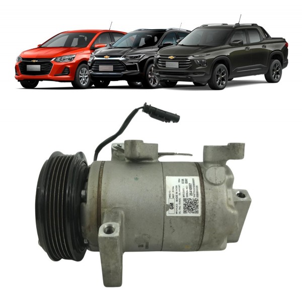 Compressor Ar Condicionado Chevrolet Montana Tracker Onix