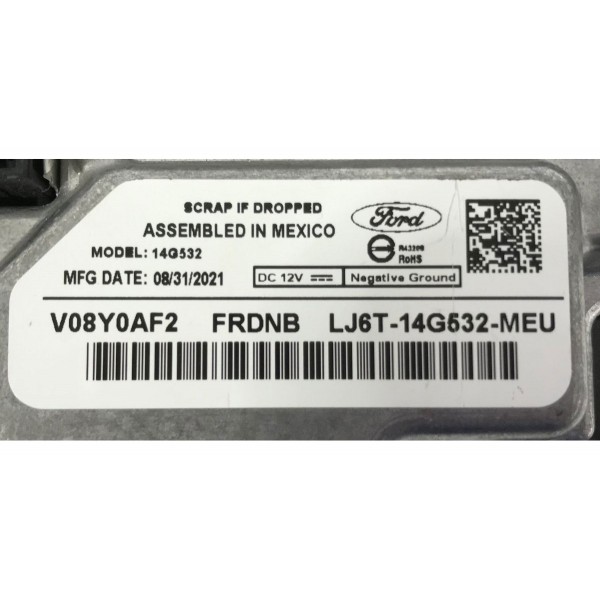 Módulo Controlador Ford Bronco 2.0 2021 2022 2023 2024