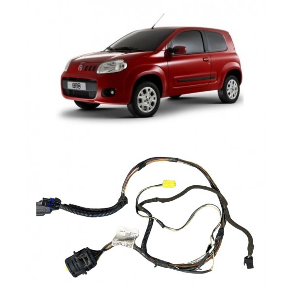 Chicote Porta Dianteira Direita Fiat Uno 2012 2013 2014