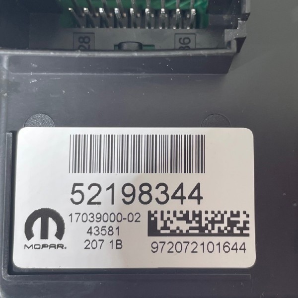 Módulo Ar Condicionado Fiat Toro 1.3 2021 2022 2023 2024