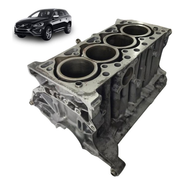 Bloco Motor Volvo Xc60 Std 2.0 Gasolina 2015 2016 2017 Oem