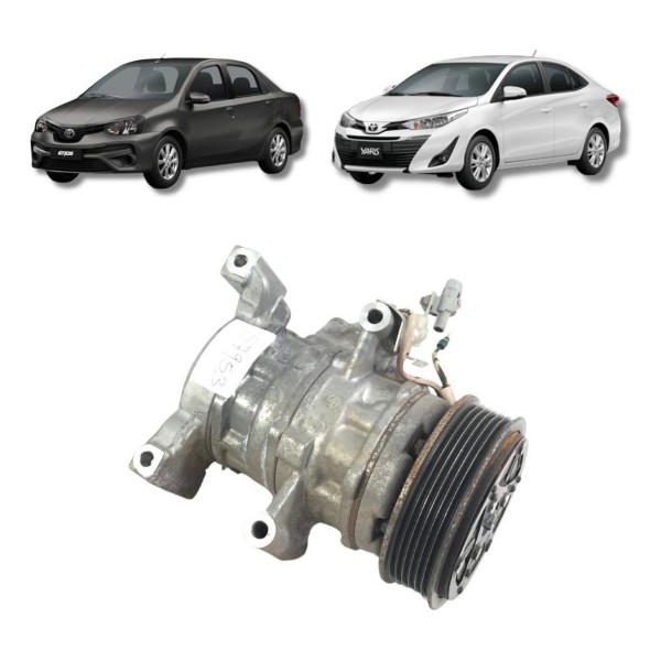 Compressor Toyota Etios Yaris 1.5 2019 20 21 22 2023