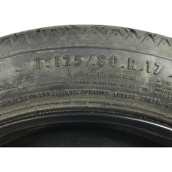 Estepe Fino Roda 125/80 R17 Volvo Xc60 T5 2.0 2015