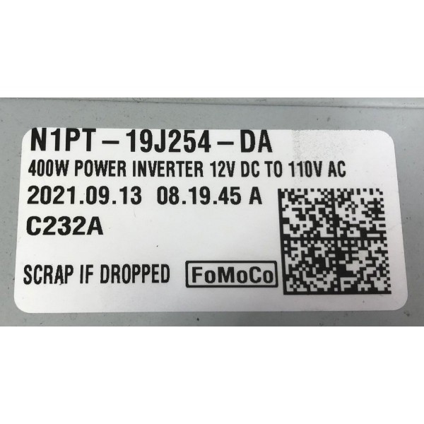 Módulo Camera Frontal Ford Bronco 2.0 2021 2022 2023 2024