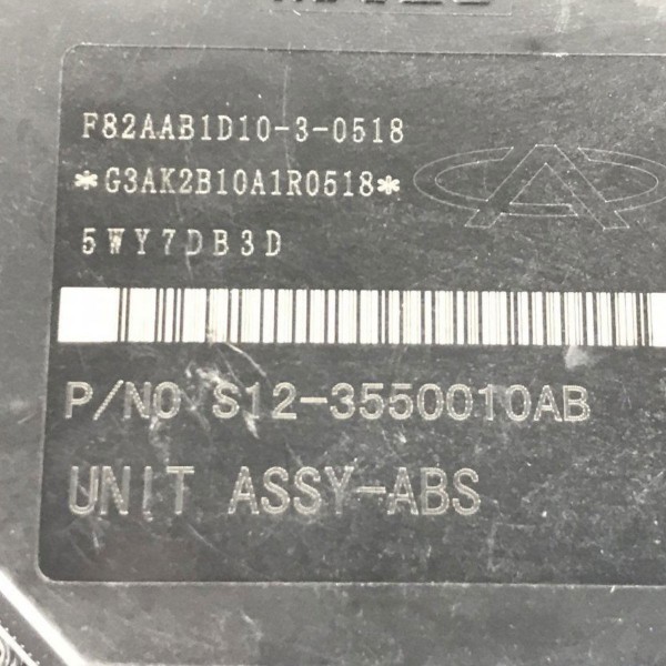 Módulo Bomba Freio Abs Chery Face 1.3 2011 2012 Oem