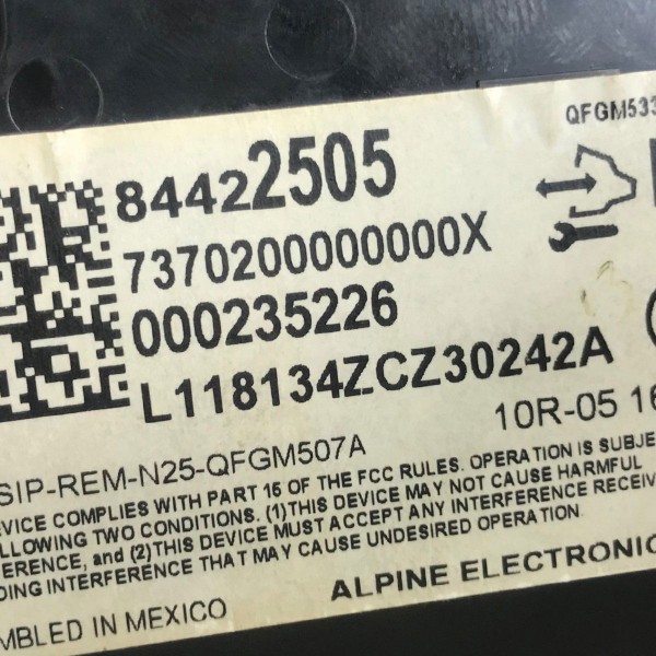 Comando Ar Condicionado Gm Equinox 2017 Á 20 Retirada Botões