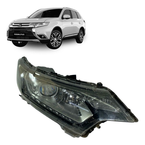 Farol Direito Outlander 2016 À 2021 Retirada Peças