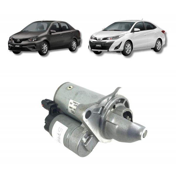 Motor De Arranque Toyota Etios Yaris 1.3 1.5 2019 À 2023
