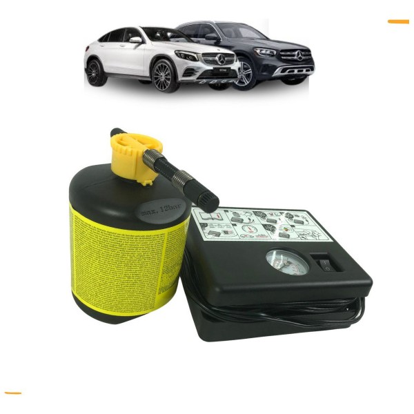 Kit Bomba Compressor Ar Pneu Mercedes Benz Glc 250 2016 Á 22