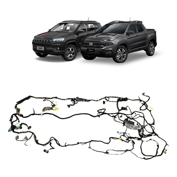 Chicote Carroceria Traseira Fiat Toro Jeep Compass 2021 2022