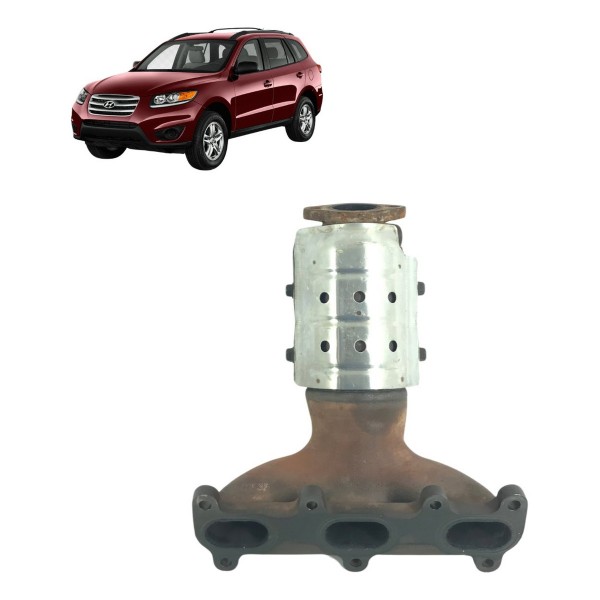 Catalisador Esquerdo Santa Fé 2.7 2007 08 09 10 11 2012