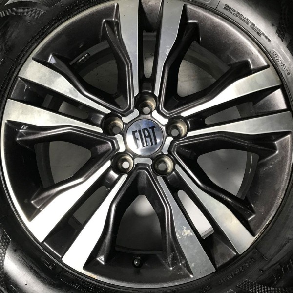 Roda C/pneu 225/65 Aro17 Fiat Toro Freedom 1.3 2021 2022