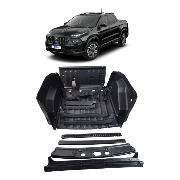 Protetor Kit Caçamba Fiat Toro Freedom 1.3 2021 2022
