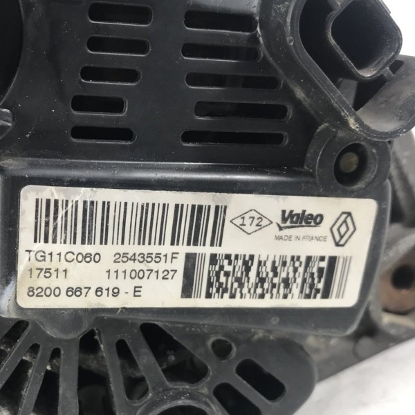 Alternador Renault Duster Logan Megane Sandero 1.6