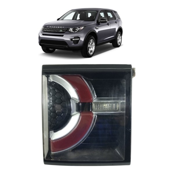 Lanterna Tampa Traseira Esquerda Discovery Sport 2.2 2016 Esquerdo/motorista