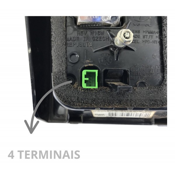 Lanterna Tampa Traseira Esquerda Discovery Sport 2.2 2016 Esquerdo/motorista