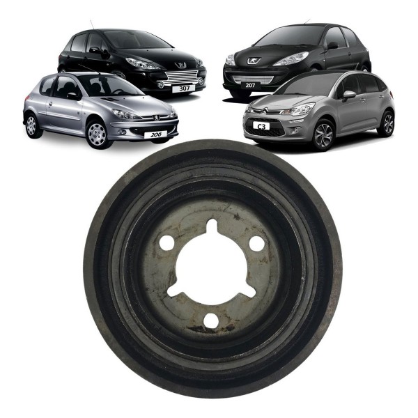 Polia Virabrequim Peugeot 206 207 307 C3 1.6 2004 A 2012