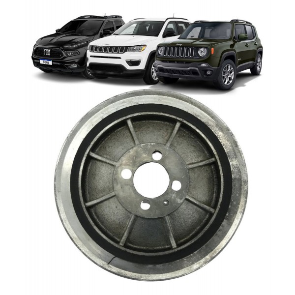 Polia Virabrequim Fiat Toro Jeep Compass Renegade 2.0
