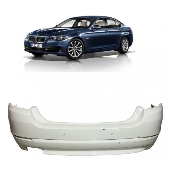Parachoque Traseiro Bmw Serie 5 528i 2.0 2012 2013 Detalhe