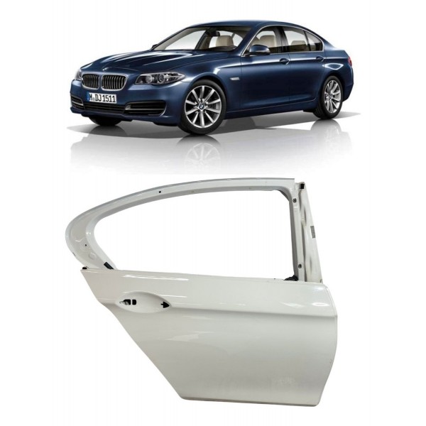Porta Traseira Direita Bmw Serie 5 528i 2.0 Turbo 2012 2013
