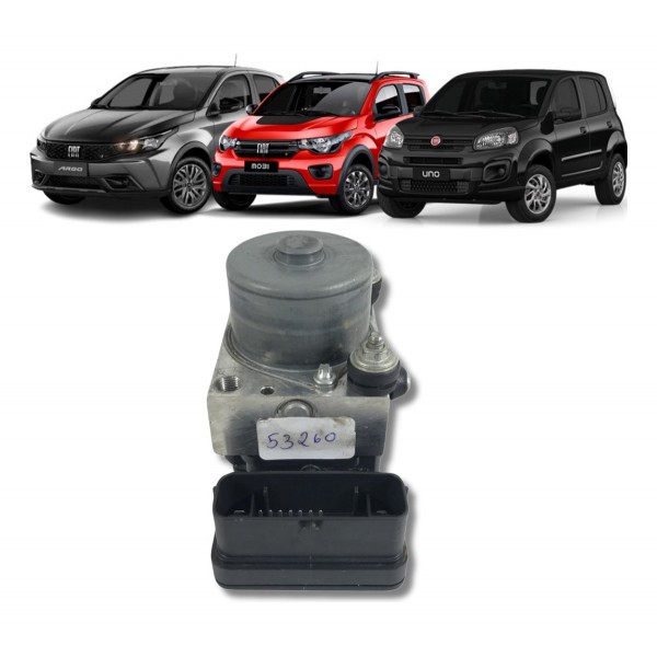 Módulo Abs Fiat Mobi Argo Uno 2016 17 18 19 20 21 22 2023