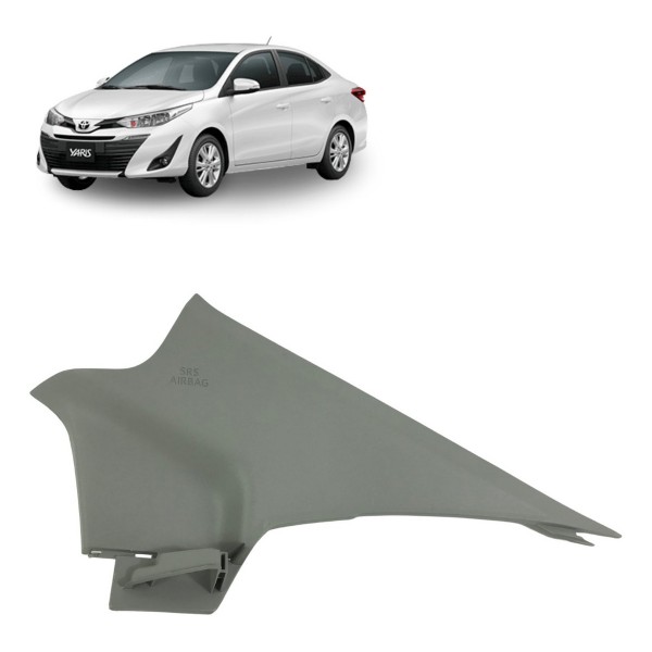 Acabamento Lateral Traseiro Direito Toyota Yaris 2022 2023