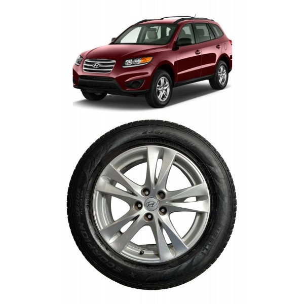 Roda C/pneu 235/60 Aro18 Hyundai Santa Fe 3.5 2010 2011