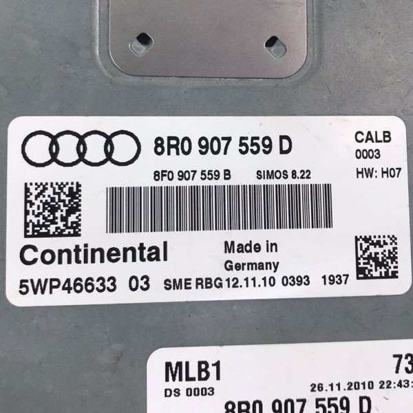 Módulo Injeção Audi Q5 3.2 V6 Fe5 2010 2011