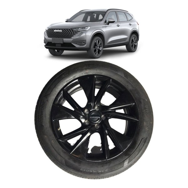 Roda C/pneu 225/55 R19 Gmw Haval H6 Turbo 2023 2024